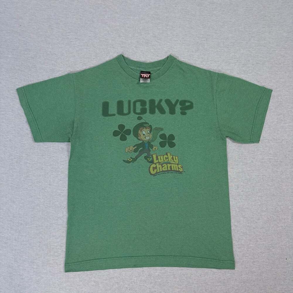 Vintage 2005 Lucky Charms Cereal Graphic T-Shirt by Trau & Loevner